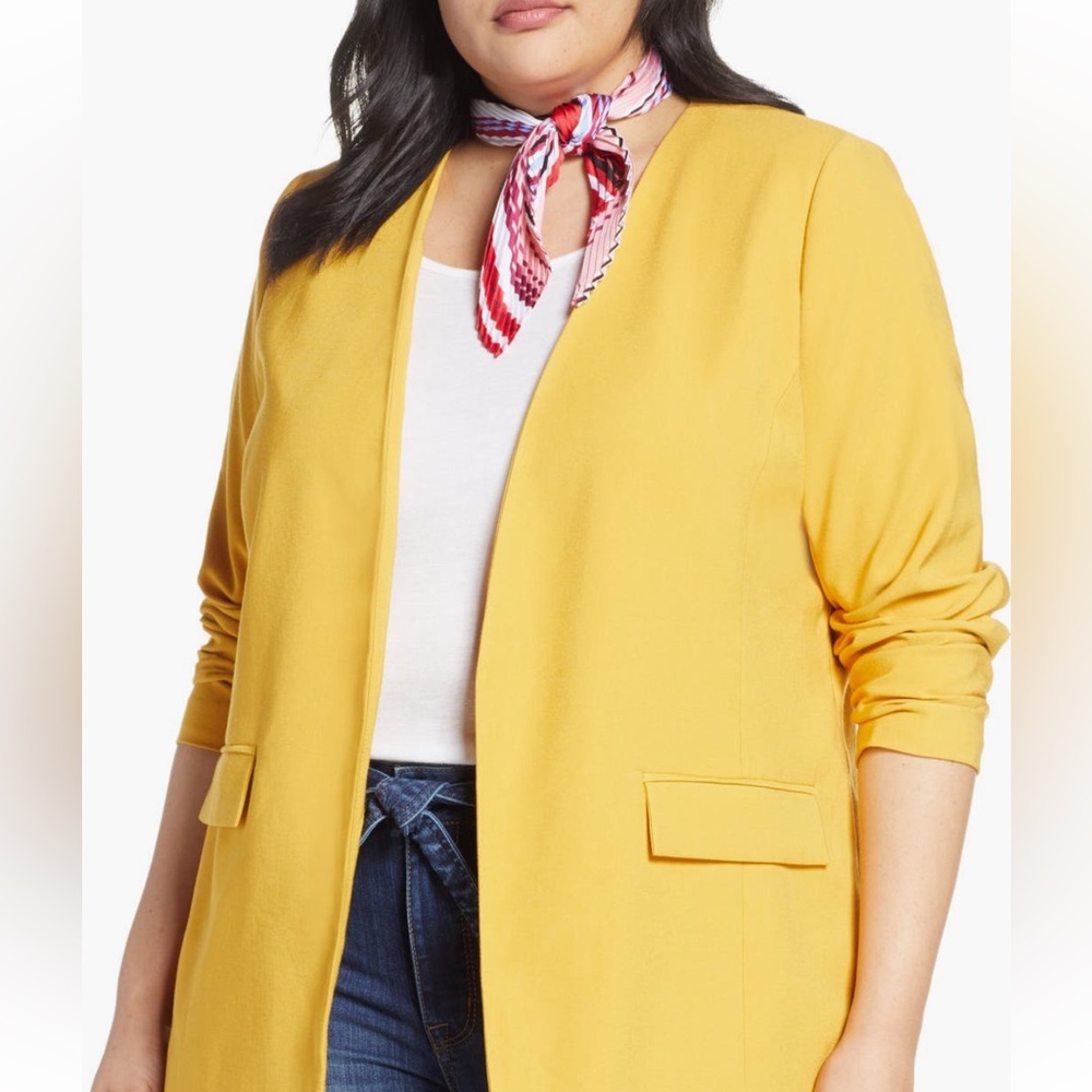 Halogen twill blazer